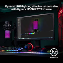 Charger l'image dans la galerie, HyperX QuadCast S RGB USB Microphone - White