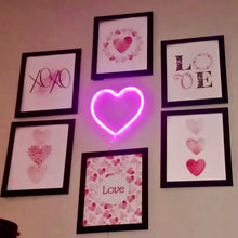 Charger l'image dans la galerie, EXF Pink Heart Neon Light