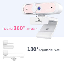 Charger l'image dans la galerie, NexiGo Full HD 60FPS Webcam - Pink