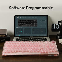 Load image into Gallery viewer, KiiBoom Phantom 98 Hot Swappable Crystal Gasket-Mounted Mechanical Keyboard