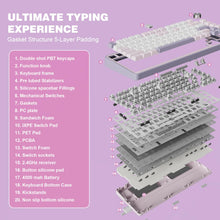 Charger l'image dans la galerie, YUNZII B75 PRO 75% Mechanical Keyboard - Purple