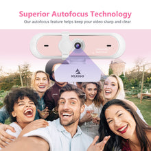 Charger l'image dans la galerie, NexiGo Full HD 60FPS Webcam - Pink