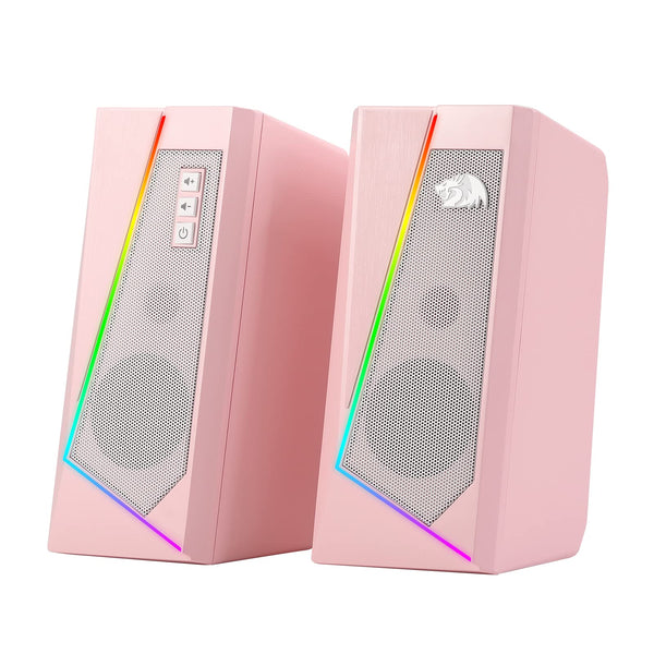 Redragon GS520 ANVIL RGB Gaming Speakers - Pink