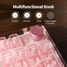 Load image into Gallery viewer, KiiBoom Phantom 98 Hot Swappable Crystal Gasket-Mounted Mechanical Keyboard