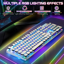 Load image into Gallery viewer, Windows and Mac-compatible wired gaming keyboard with mechanical switches