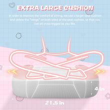 Load image into Gallery viewer, PZDO pink gaming chair with a reinforced steel frame, designed for durability and long-term use