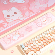 Charger l'image dans la galerie, BelugaDesign desk mat with included ergonomic gel wrist rest for extra comfort
