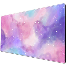 Charger l'image dans la galerie, YKJWW pink desk mat with an anti-slip rubber base for stability on all desk surfaces