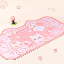 Charger l'image dans la galerie, BelugaDesign pastel pink gaming mouse pad with a soft, ultra-smooth surface