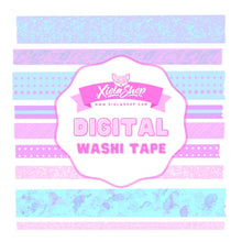 Charger l'image dans la galerie, Imperfect Pastel Digital Washi Tape (FREE GIFT) - Xiola Shop