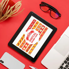 Load image into Gallery viewer, Lunar New Year Digital Washi Tape - Xiola Shop