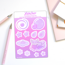 Charger l'image dans la galerie, Cosmic Dream Matte Paper Sticker Sheet Decorative Stickers Xiola Shop