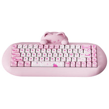 Charger l&#39;image dans la galerie, YUNZII C68 Wireless Mechanical Keyboard, 65% Gaming Keyboard Hot Swap,Triple Mode BT5.0/2.4G/Wired, RGB Backlit NKRO,Cute Cat Silicone Ergonomic Keyboard for Win/Mac(Milk Switch,Pink)
