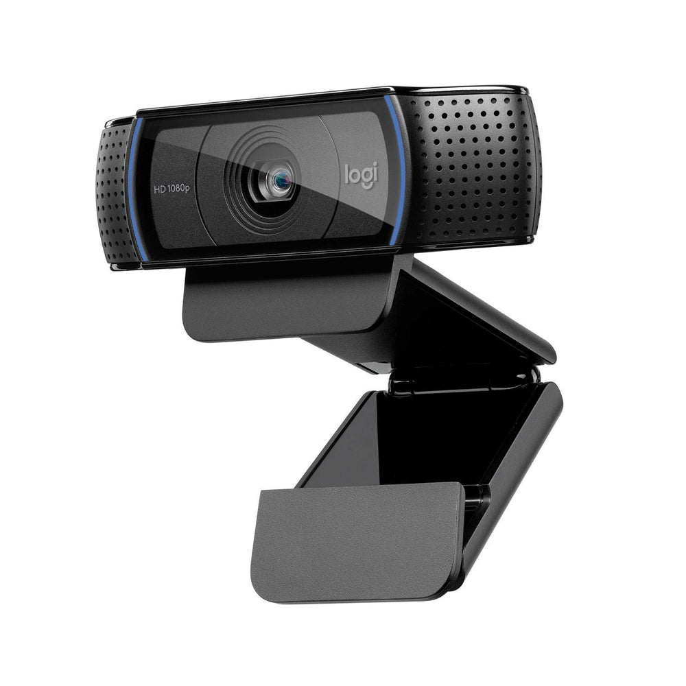Logitech C920x HD Pro Webcam, Full HD 1080p/30fps Video Calling, Clear Stereo Audio, HD Light Correction, Works with Skype, Zoom, FaceTime, Hangouts, PC/Mac/Laptop/Macbook/Tablet - product image
