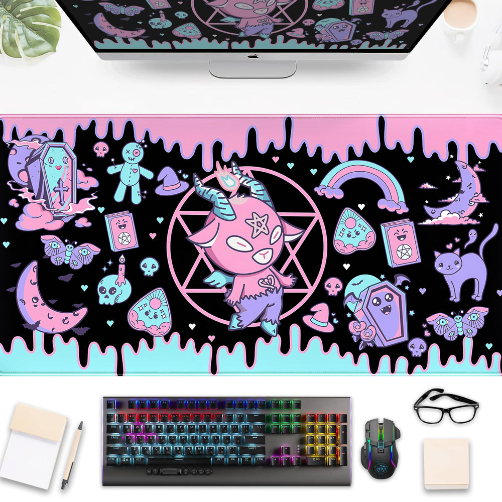 The Ultimate Pastel Goth Desk Upgrade – DSKGSJH Large Desk Pad