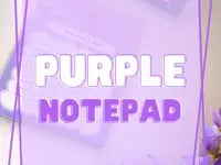 Load and play video in Gallery viewer, Celestial Purple &quot;To-Do List&quot; Notepad - 25 Pages 🪐✨
