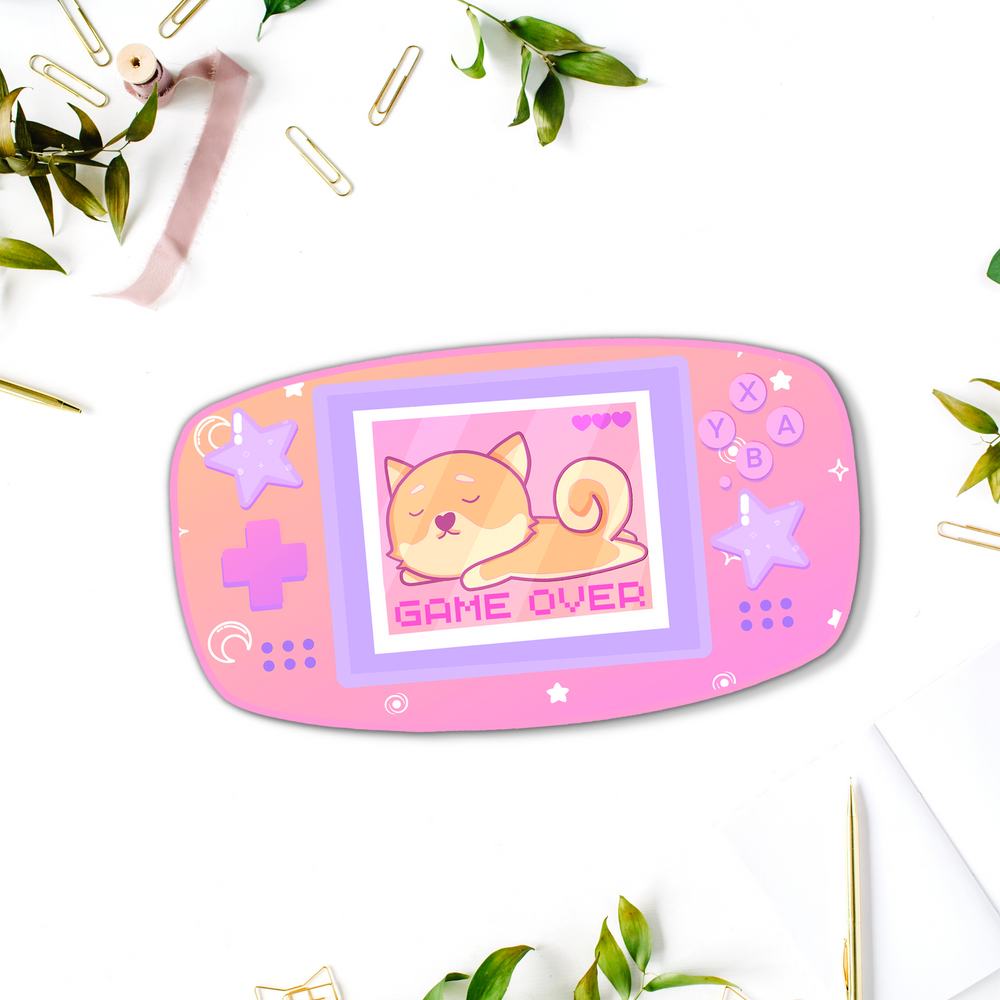 Shiba Slumbering Glossy Vinyl Decal Sticker Decorative Stickers Xiola Shop