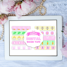 Load image into Gallery viewer, Spring Cuteness Digital Washi Tape - Xiola Shop
