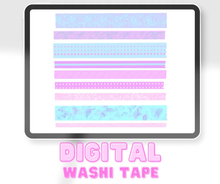 Charger l&#39;image dans la galerie, Imperfect Pastel Digital Washi Tape (FREE GIFT) - Xiola Shop
